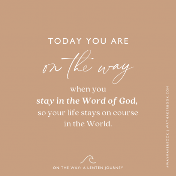One The Way Lenten Journey