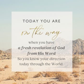 One The Way Lenten Journey