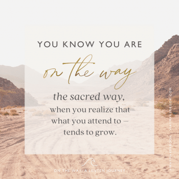 One The Way Lenten Journey