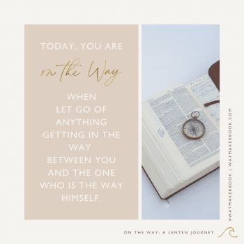 One The Way Lenten Journey