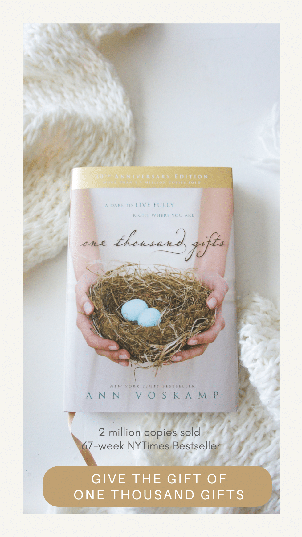 One Thousand Gifts by Ann Voskamp